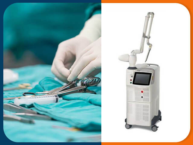 تفاوت جراحی سنتی و جراحی با لیزر کیست مویی